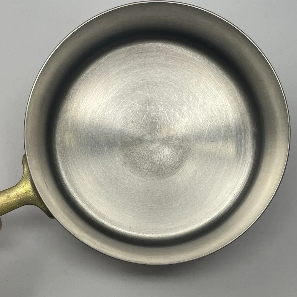 Vtg Paul Revere 1776-1976 Copper Saucepan Brass Handle 5